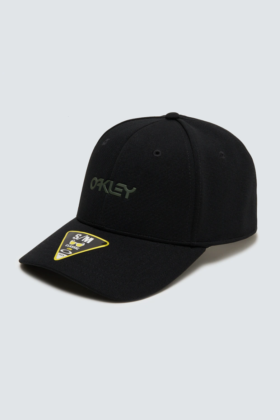 BONÉ OAKLEY 6 PANEL STRETCH METALLIC HAT BLACKOUT
