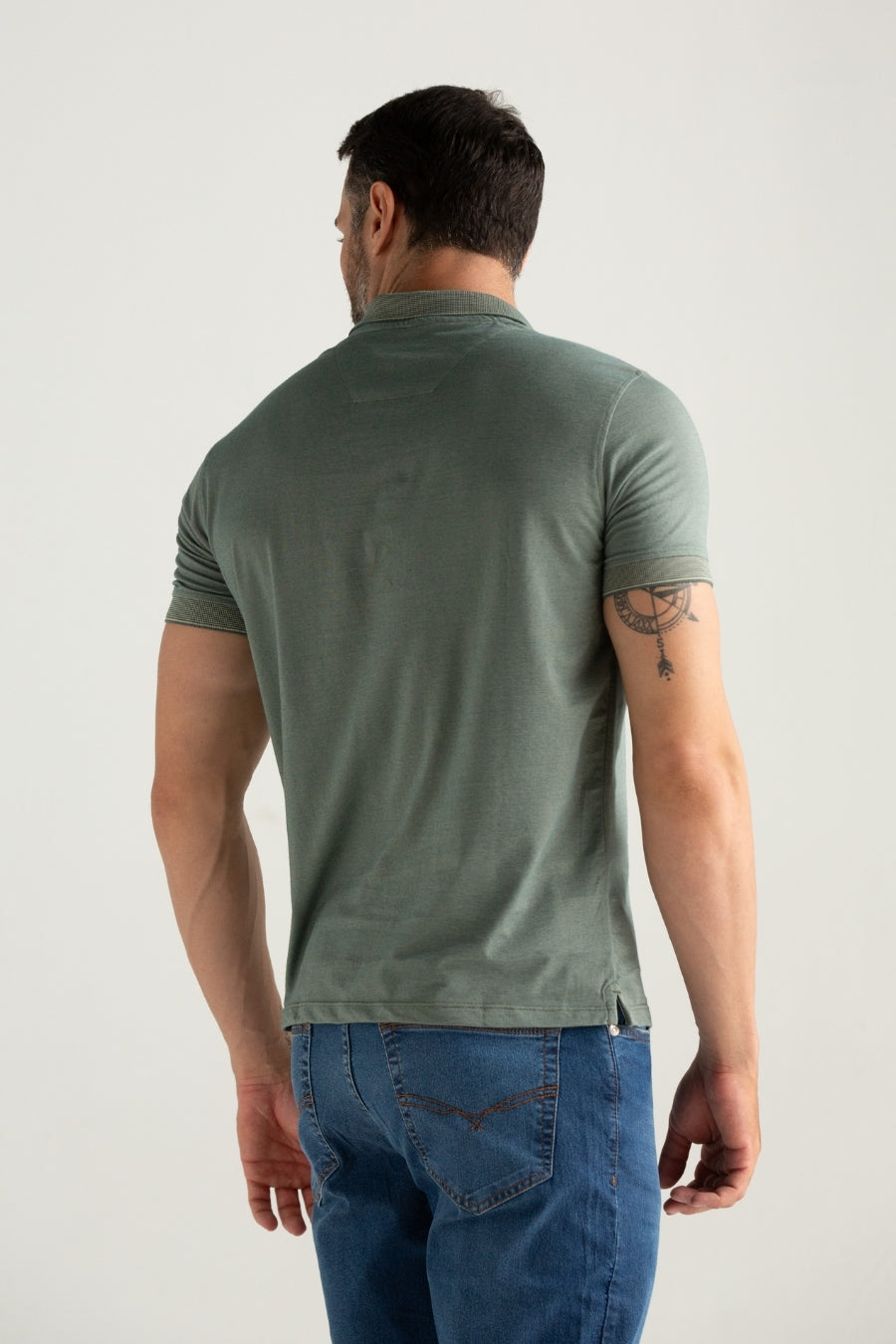 POLO ROCKET LISO VERDE