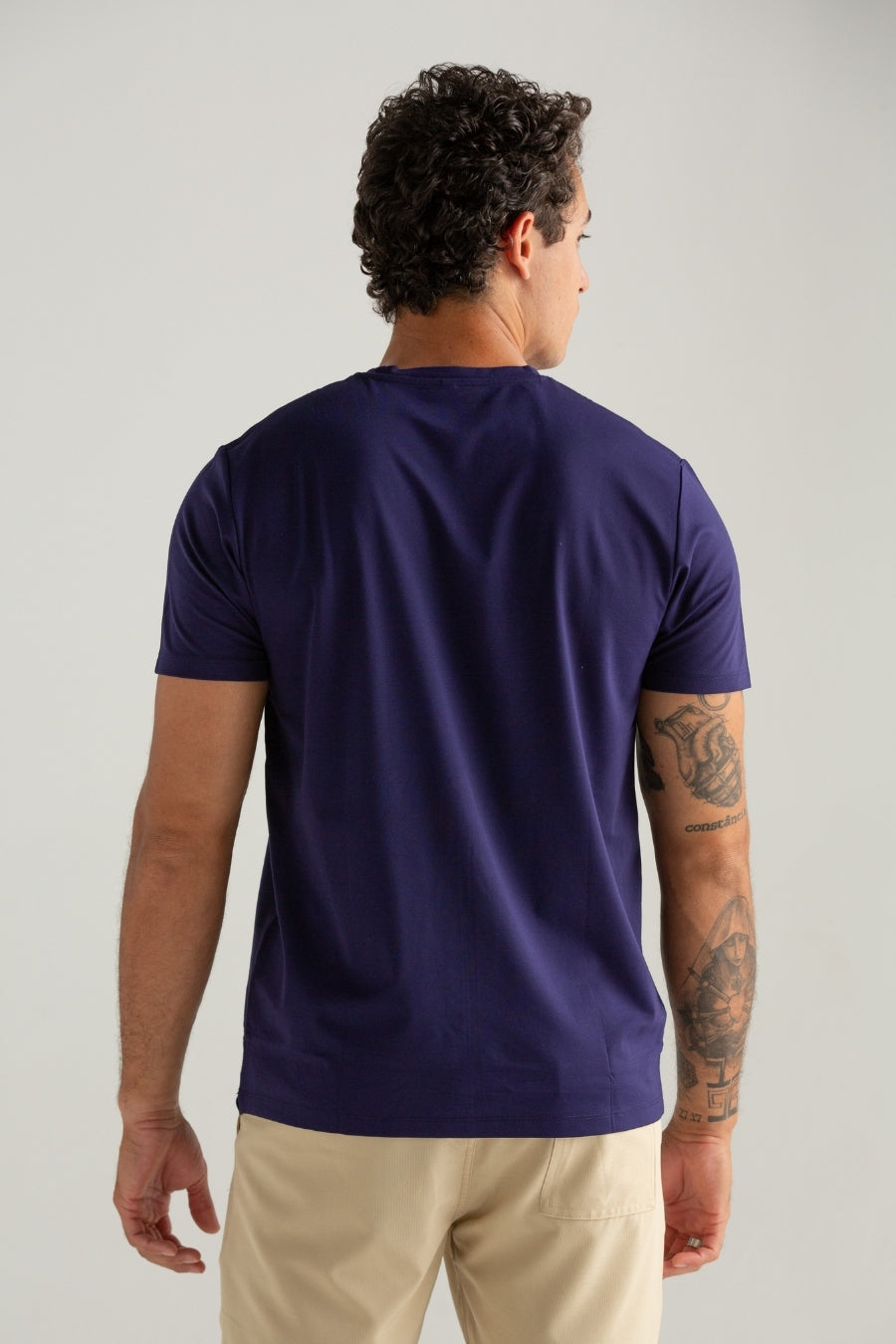 CAMISETA TECH MARINHO