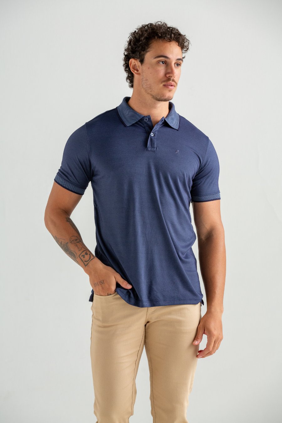 POLO PREMIUM MARINHO