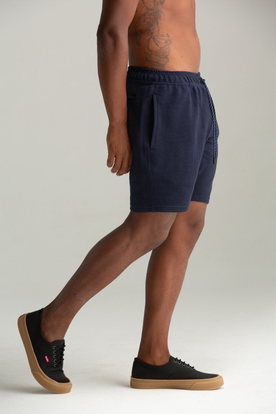 BERMUDA DE MOLETON MARINHO