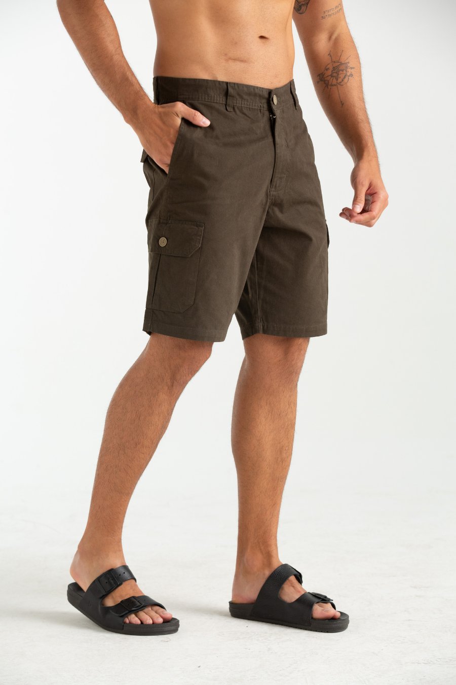 BERMUDA CARGO VERDE MUSGO