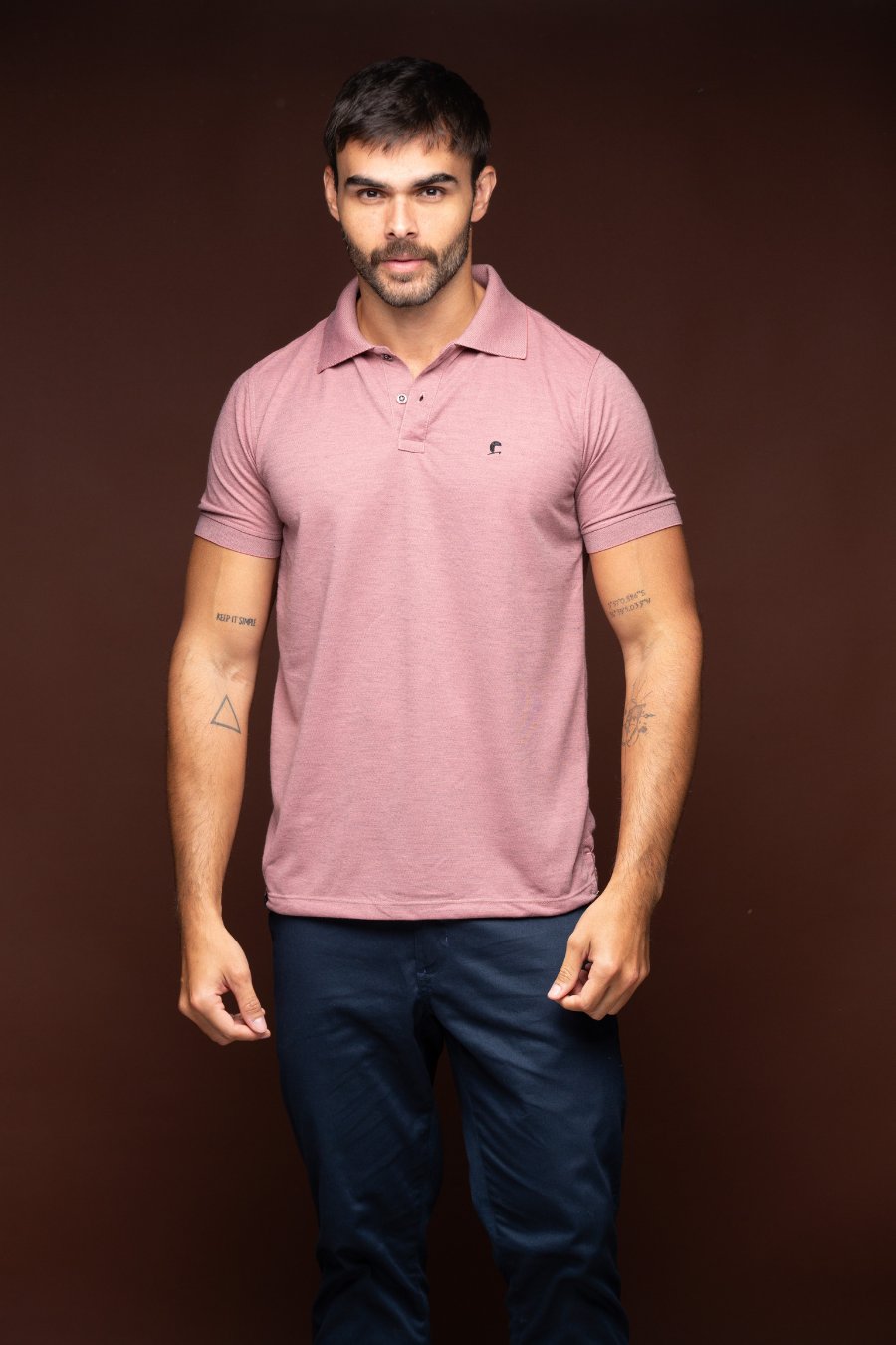 POLO PIQUET SUPLY GOIABA