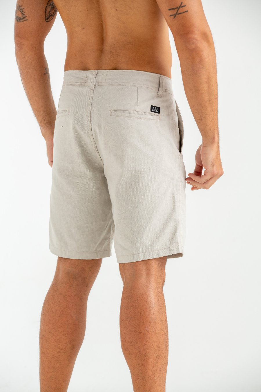 BERMUDA DE TECIDO SPORT FINO RAYMI CHINO