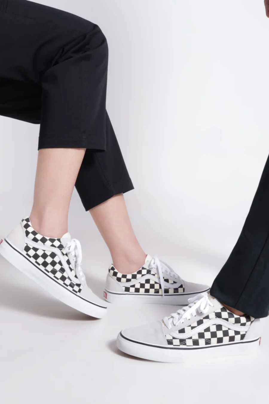 Vans Authentic Vans Quadriculado Preto E Branco Tênis Vans Slip-on Checkerboard Black White Quadriculado