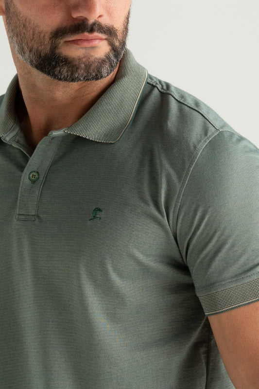 POLO ROCKET LISO VERDE