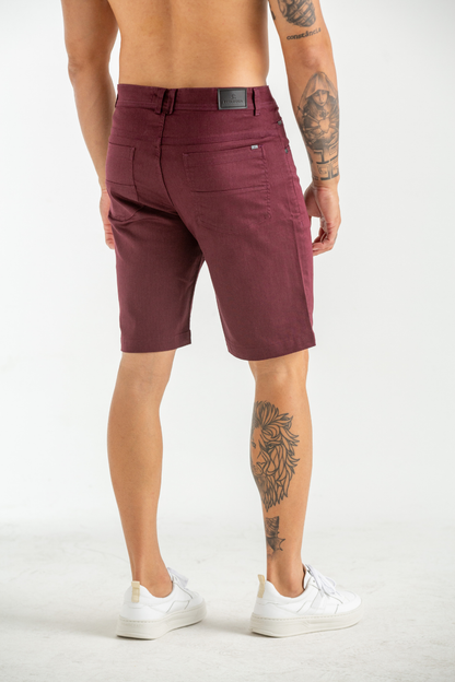 BERMUDA DE TECIDO ANDREUS PLUS BORDO