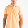 POLO PIQUET FLORA PESSEGO
