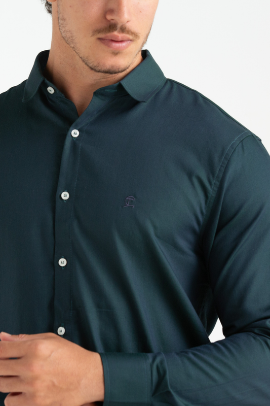 CAMISA TECIDO LISO LUST VERDE