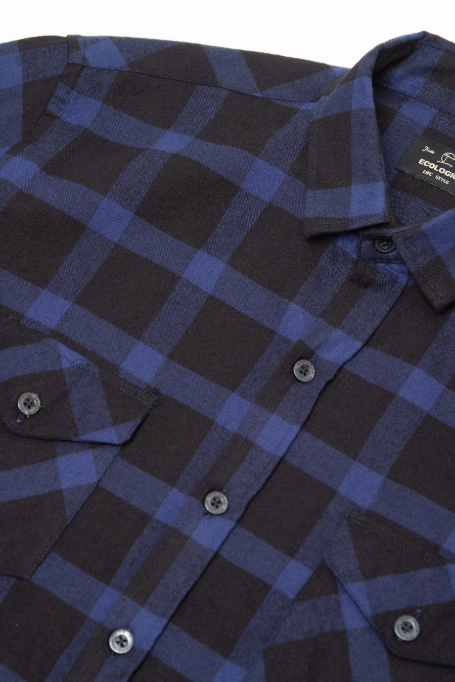 CAMISA FLANELADA XADREZ PRETO