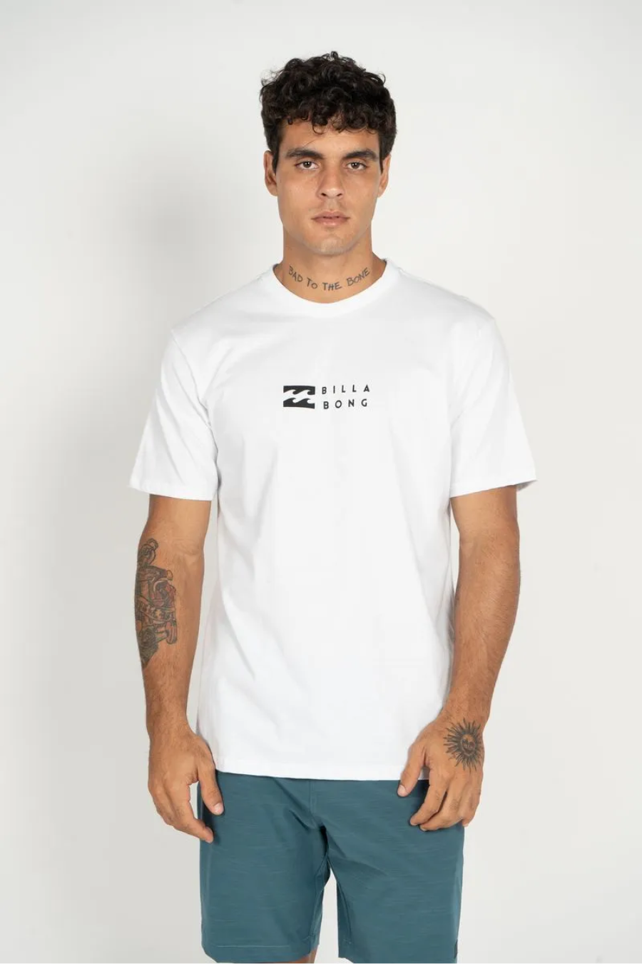 CAMISETA BILLABONG UNITED BRANCO
