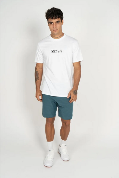 CAMISETA BILLABONG UNITED BRANCO