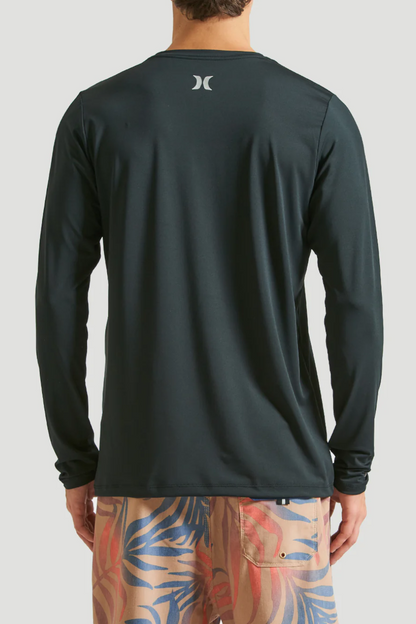 LYCRA HURLEY MANGA LONGA SURF ONE & ONLY PRETA