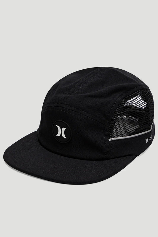 BONÉ ABA RETA HURLEY FIVE PANEL H20-DRI FIVE PATCH