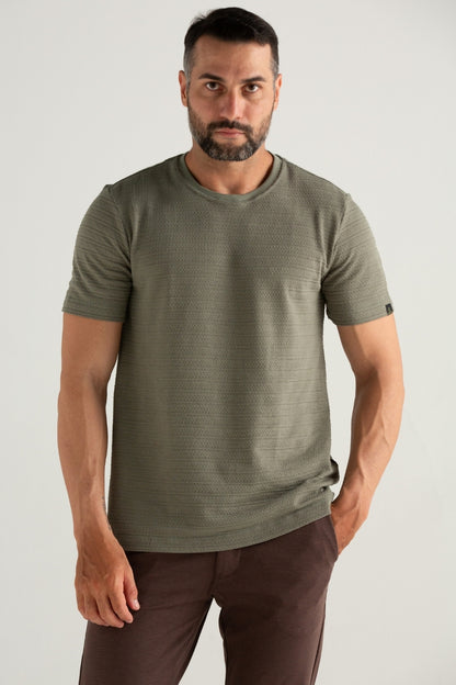 CAMISETA REGULAR MIKONOS VERDE