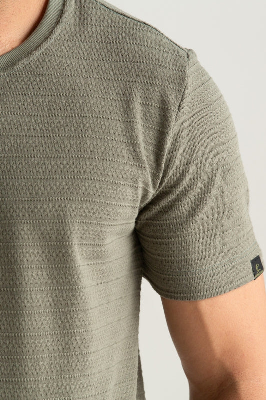 CAMISETA REGULAR MIKONOS VERDE