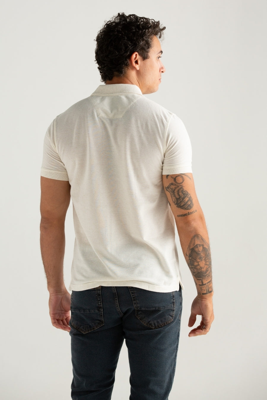 POLO PIQUET STAMBUL NATURAL