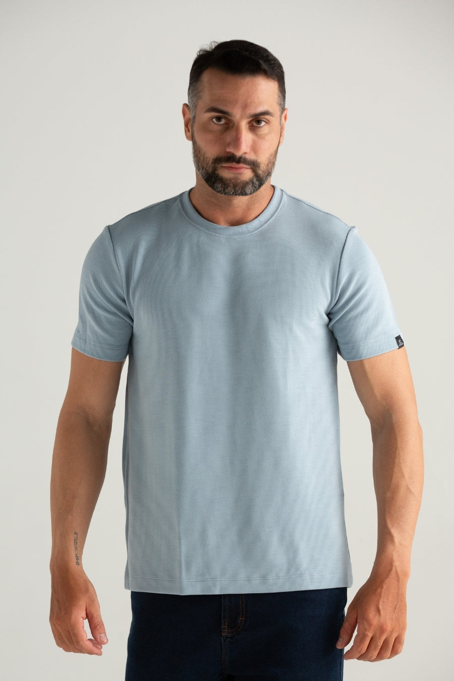 CAMISETA MOLETINHO VANCOUVER AZUL CLARO