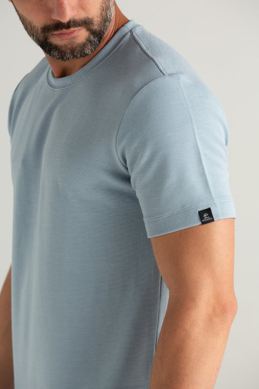 CAMISETA MOLETINHO VANCOUVER AZUL CLARO