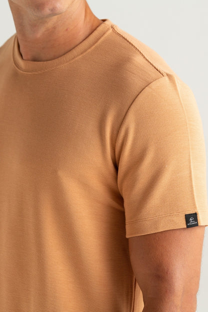 CAMISETA MOLETINHO VANCOUVER CARAMELO