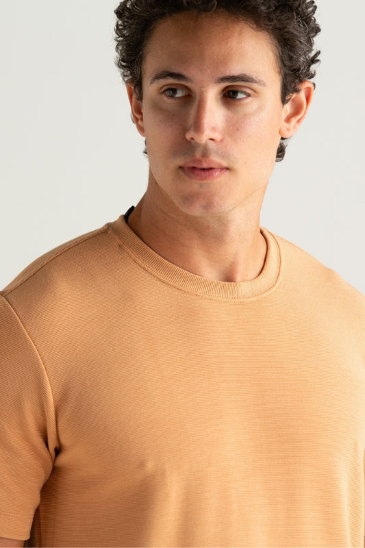 CAMISETA MOLETINHO VANCOUVER CARAMELO