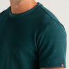 CAMISETA BASICA SLIM HERITAGE VERDE MUSGO