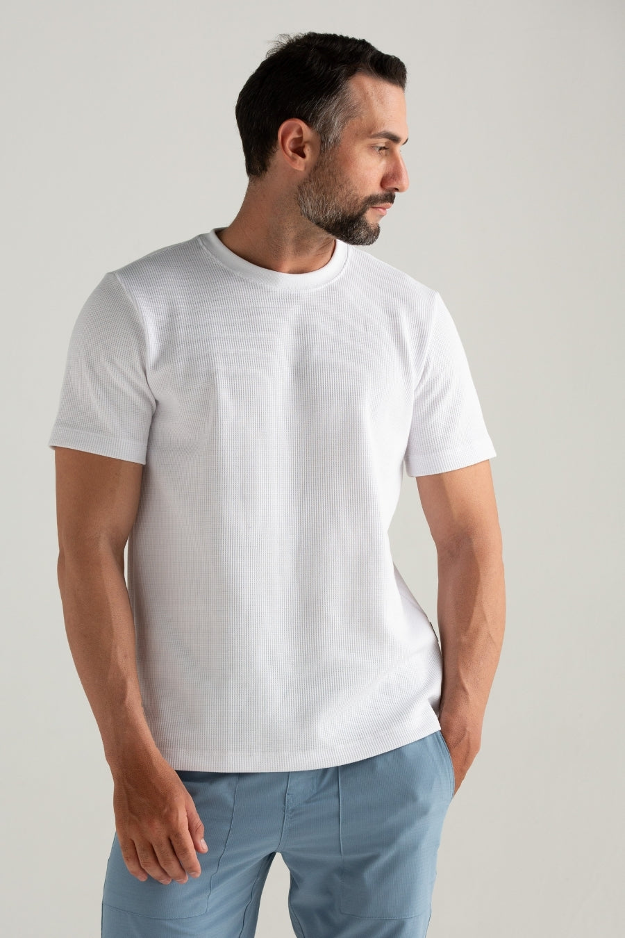 CAMISETA CONFORT TRICOT LIEGE BRANCO