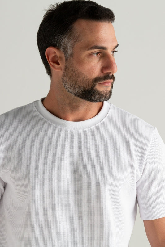 CAMISETA CONFORT TRICOT LIEGE BRANCO