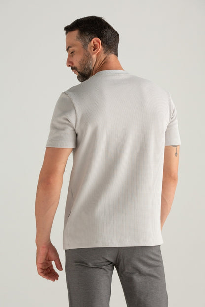 CAMISETA CONFORT TRICOT LIEGE CINZA