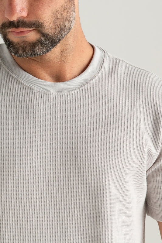 CAMISETA CONFORT TRICOT LIEGE CINZA