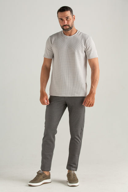 CAMISETA CONFORT TRICOT LIEGE CINZA