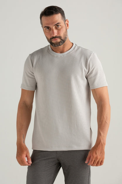 CAMISETA CONFORT TRICOT LIEGE CINZA