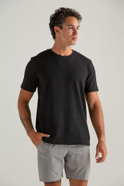 CAMISETA CONFORT TRICOT LIEGE PRETO