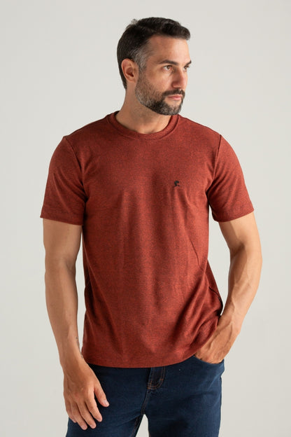 CAMISETA CONFORT SUEDINE MOLINE FERRUGEM