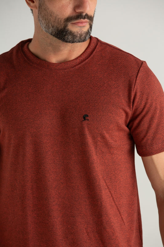 CAMISETA CONFORT SUEDINE MOLINE FERRUGEM