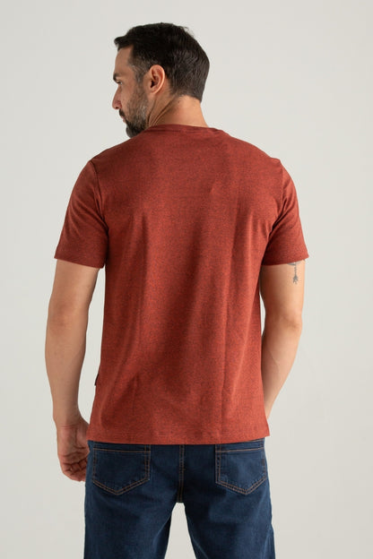 CAMISETA CONFORT SUEDINE MOLINE FERRUGEM