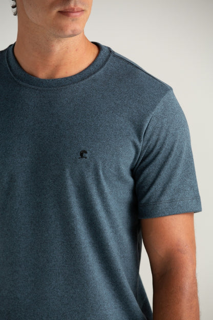 CAMISETA CONFORT SUEDINE MOLINE MARINHO