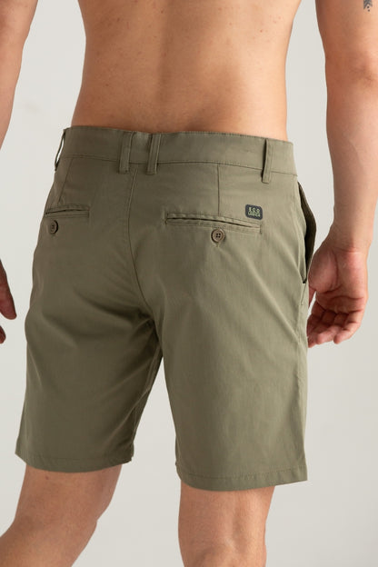 BERMUDA DE TECIDO SPORT FINO OTTO  VERDE