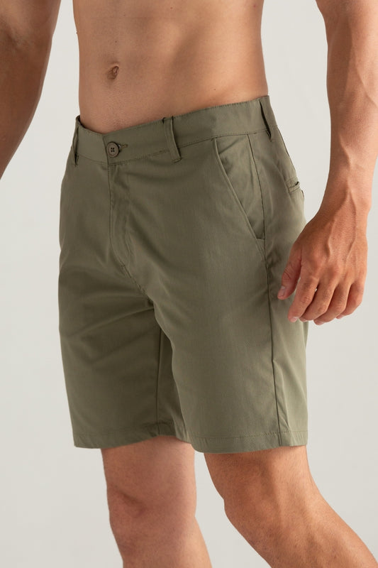 BERMUDA DE TECIDO SPORT FINO OTTO  VERDE