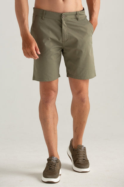 BERMUDA DE TECIDO SPORT FINO OTTO  VERDE