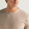 CAMISETA TECH BEGE