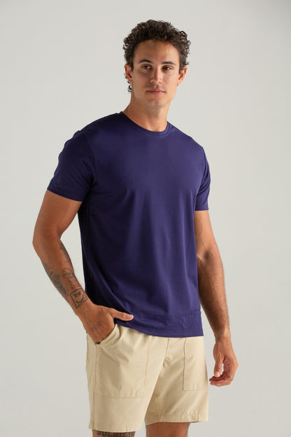 CAMISETA TECH MARINHO