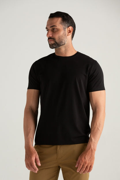 CAMISETA TECH PRETO