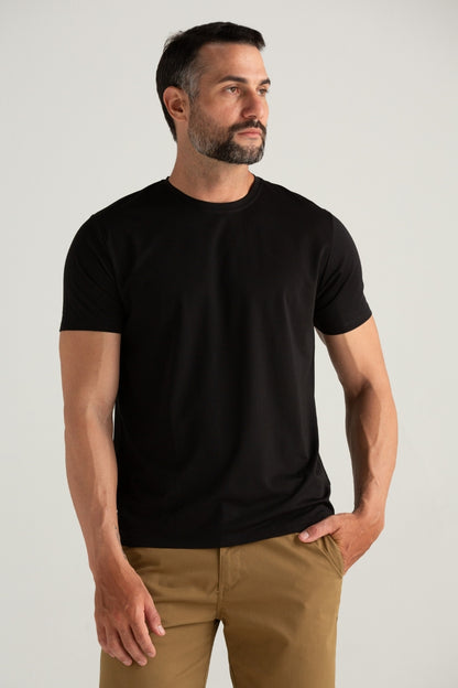 CAMISETA TECH PRETO