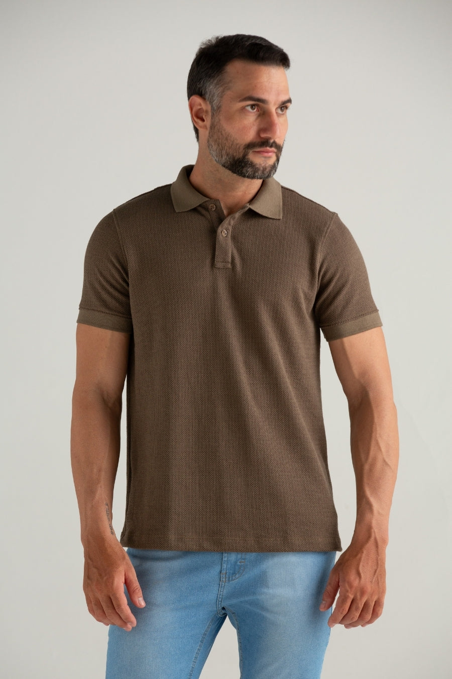 POLO TEXTURIZADO HERITAGE CASTOR