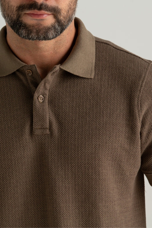 POLO TEXTURIZADO HERITAGE CASTOR