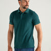 POLO TEXTURIZADO HERITAGE VERDE MUSGO