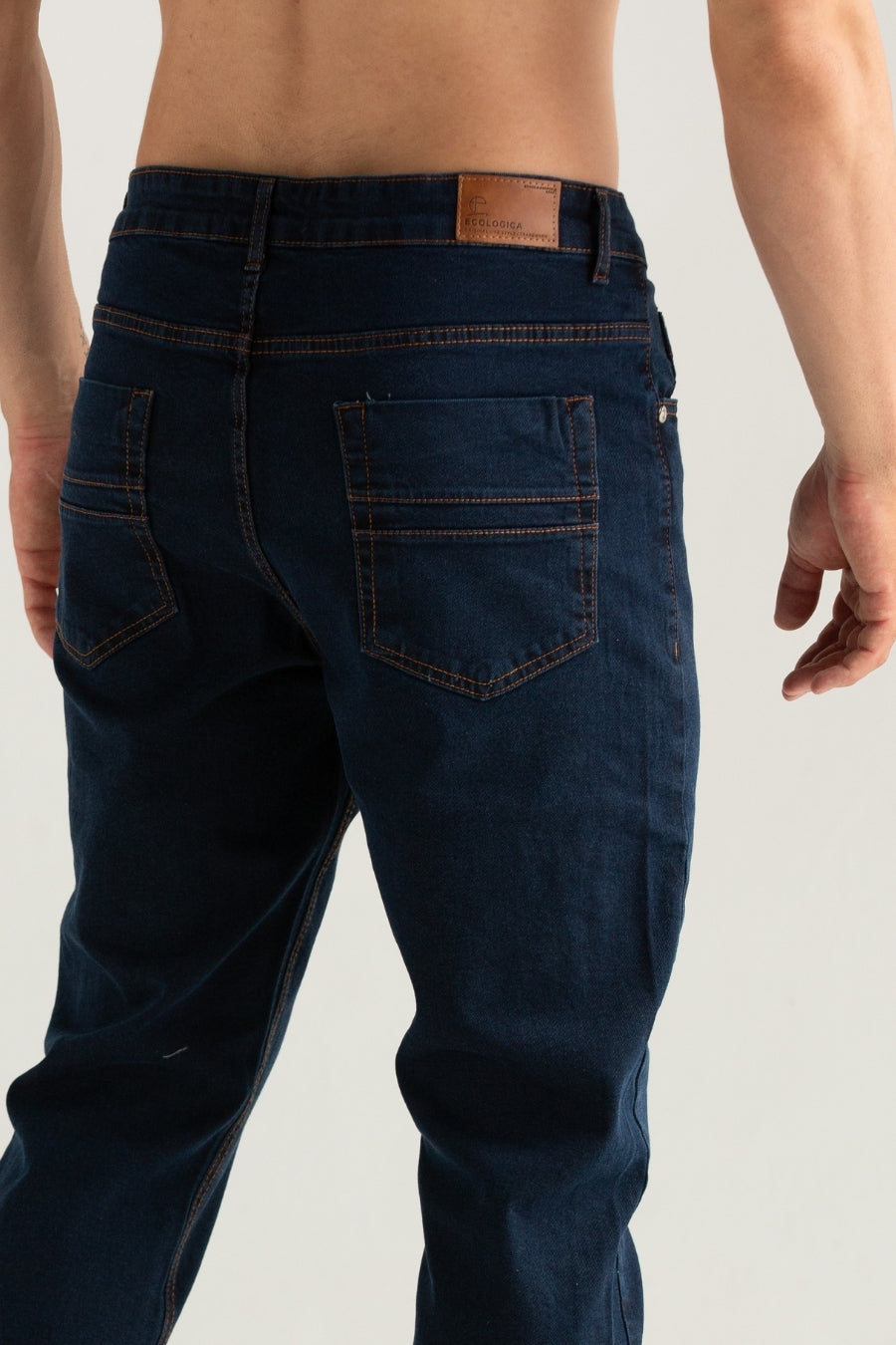 CALÇAS JEANS SLIM AZUL ESCURO