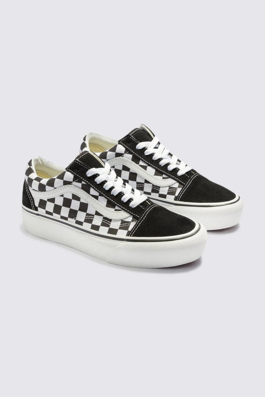 TENIS VANS OLD SKOOL PLATAFORMA BLACK/WHITE