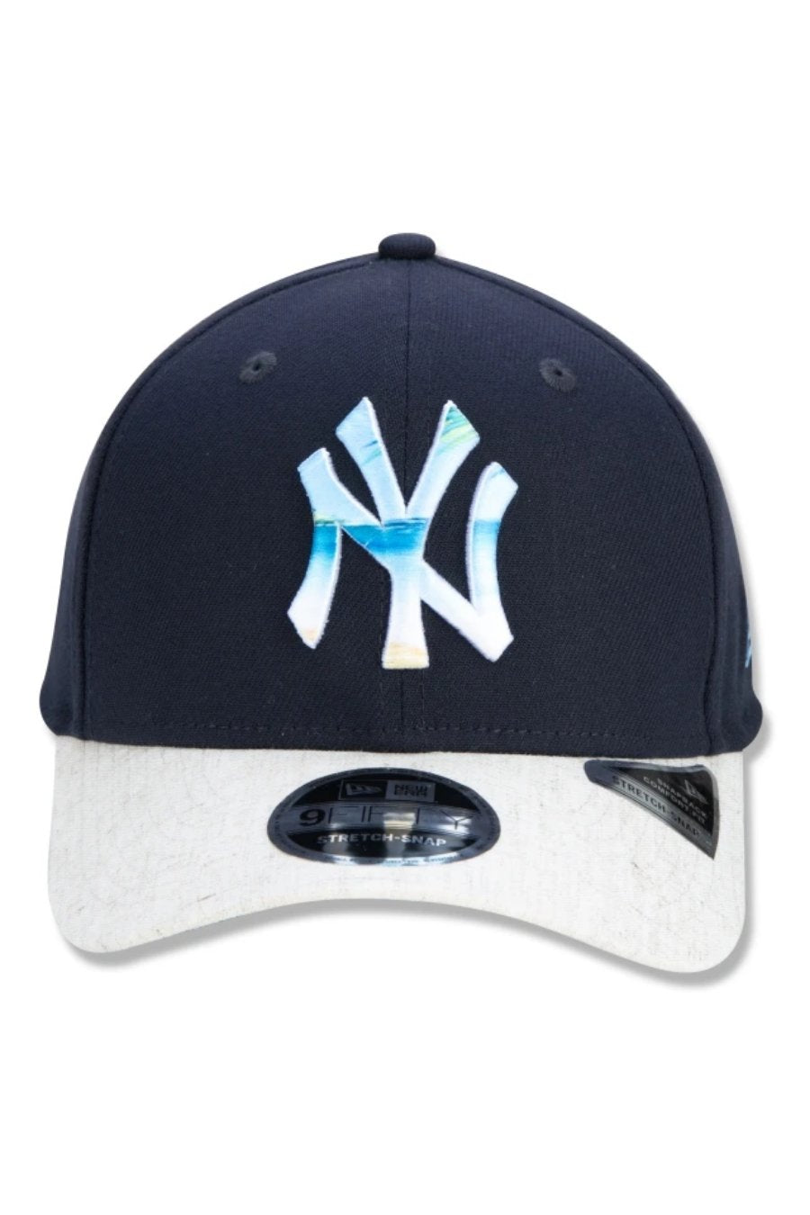 BONÉ 9FIFTY STRETCH SNAP ABA CURVA NEW YORK YANKEES HAWAII VIBES OCEAN